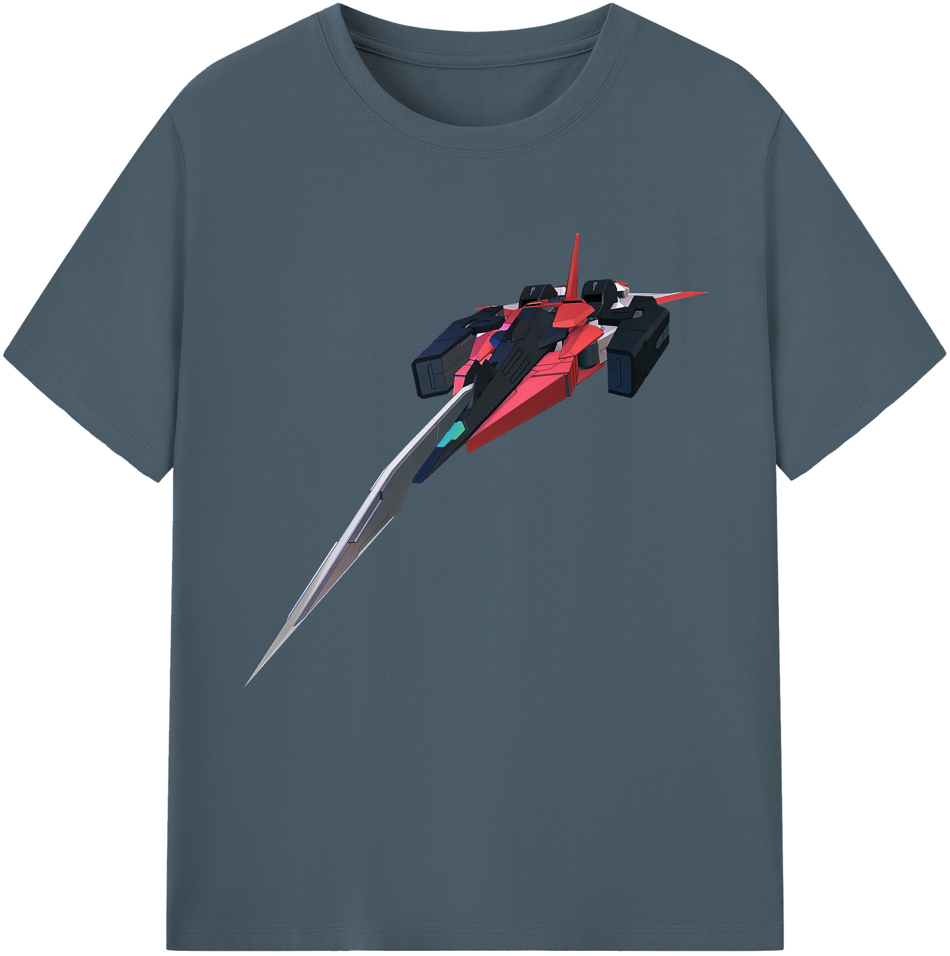 （画像用） 機動戦士ガンダム Mobile Suit Gundam 綿100％半袖Tシャツ（フロントプリント）